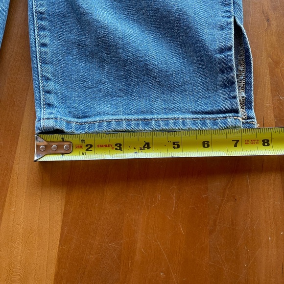 Old Navy OG Blue High Waisted Side Split Ankle Jeans Plus Size 20. EUC - Picture 12 of 15